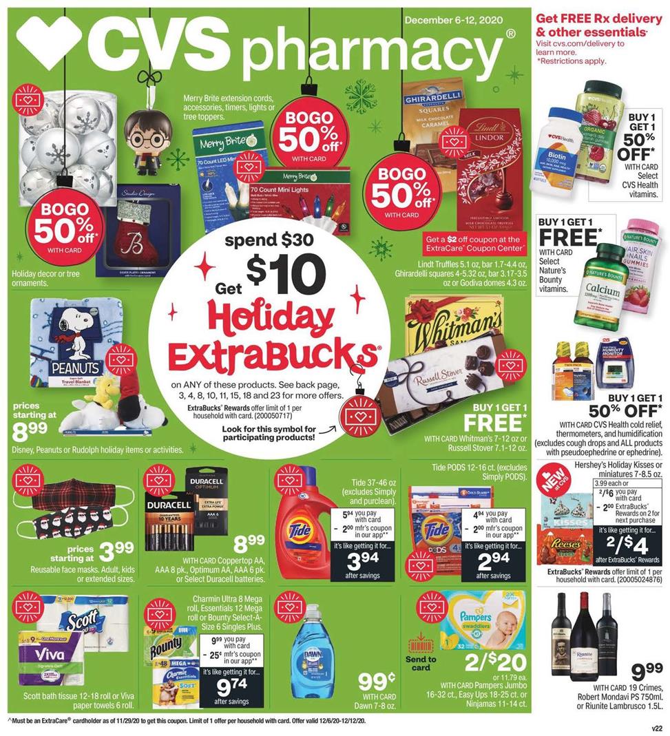 CVS Weekly Ad Dec 6 - 12, 2020 | WeeklyAds2