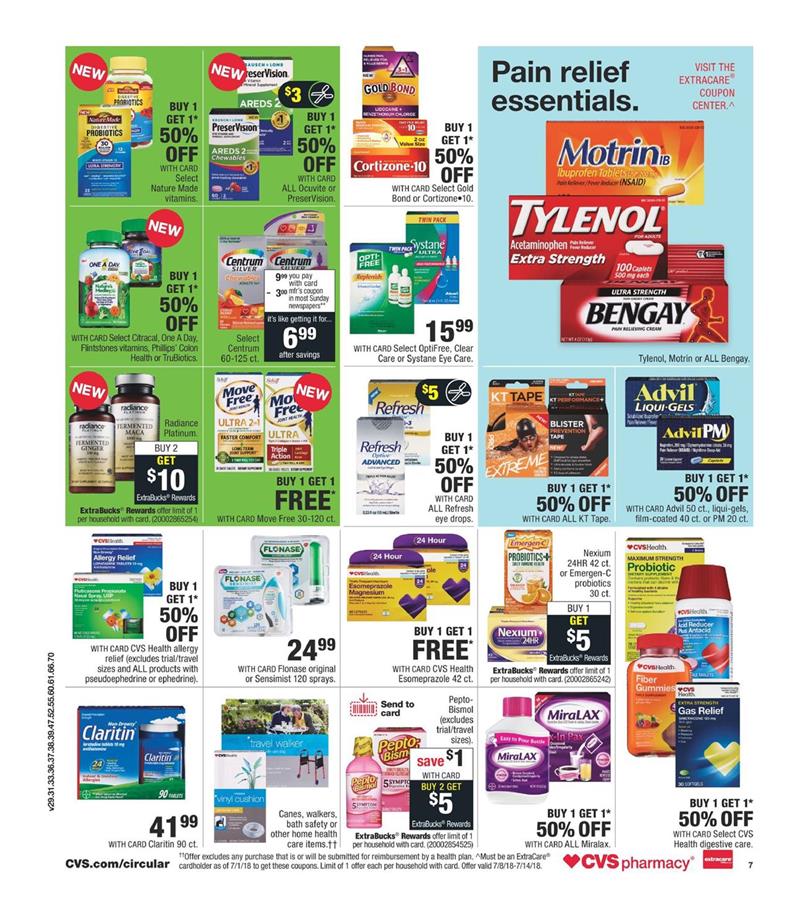 CVS Weekly Ad Jul 8 - 14, 2018 page 10