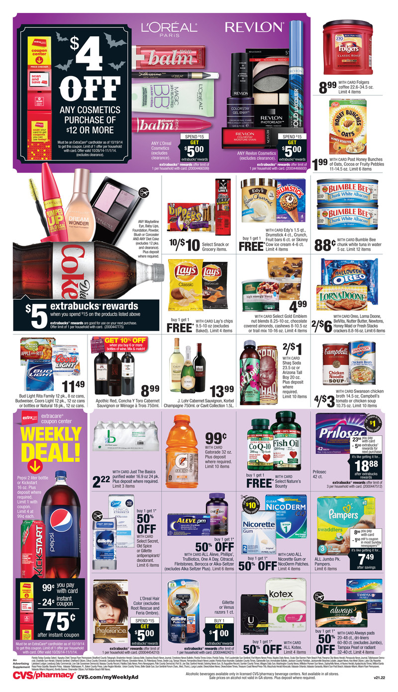 CVS Weekly Ad October 26 November 1 Special Offers | WeeklyAds2