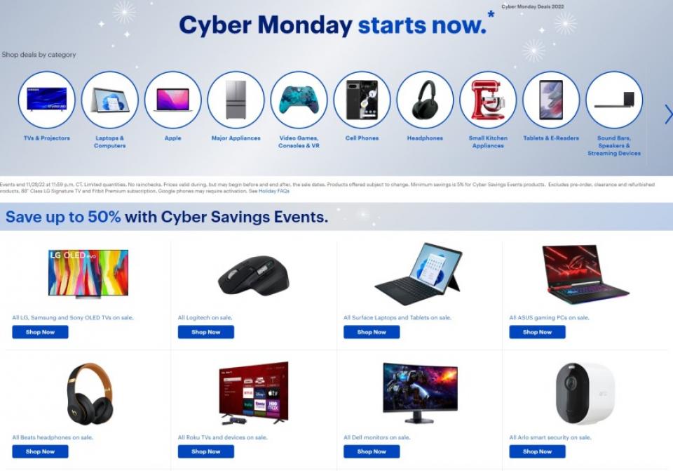 Cyber Monday Ads