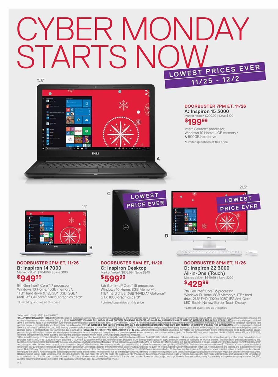Cyber Monday Ads