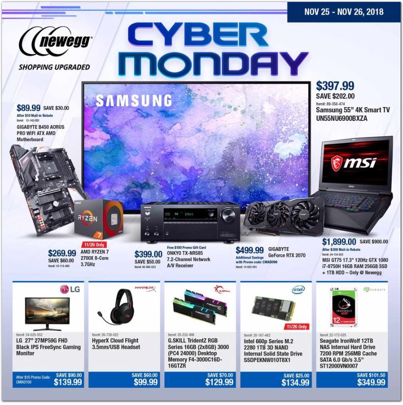 Cyber Monday Ads