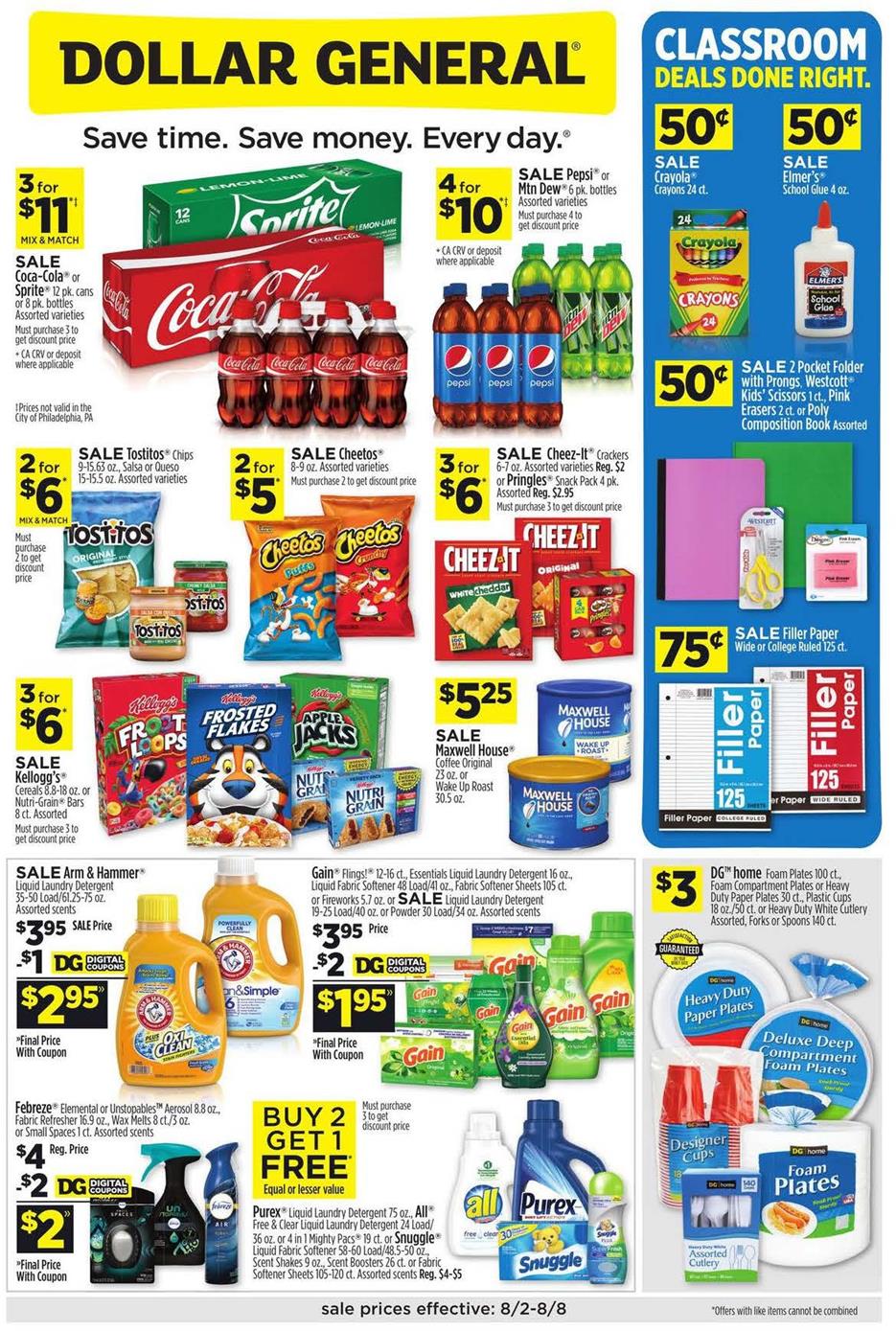 Dollar General Ad