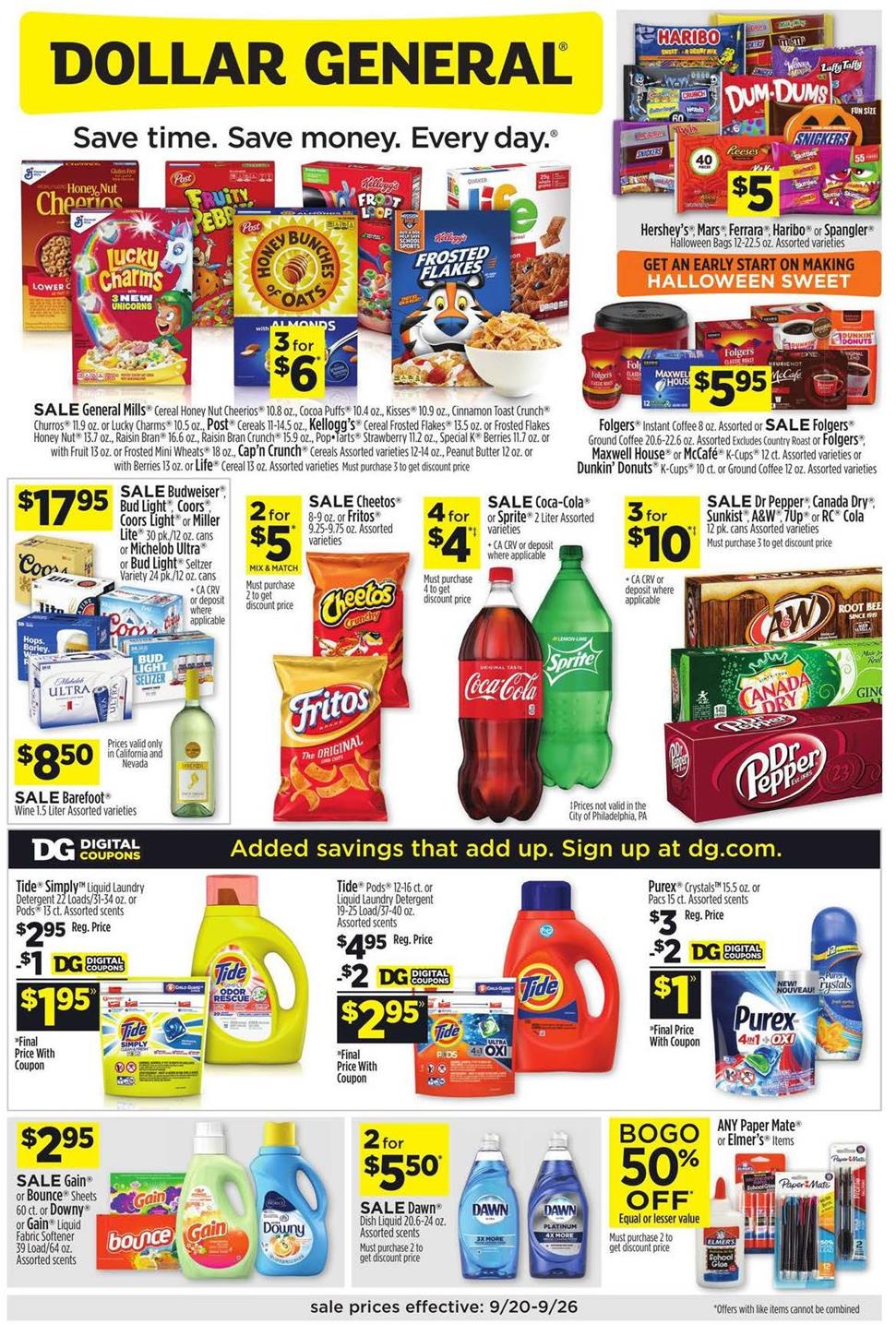 Dollar General Ad