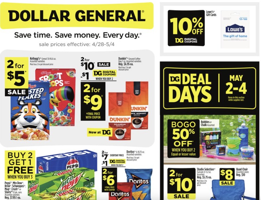 Dollar General Weekly Ad Apr 28 - May 4, 2024 | WeeklyAds2