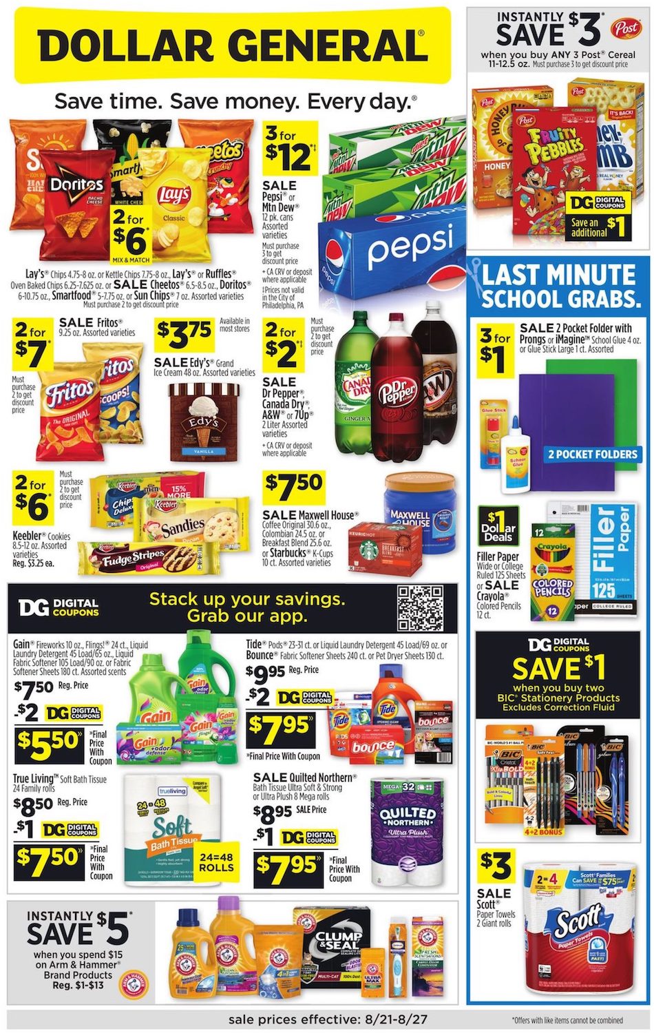 Dollar General Weekly Ad Aug 21 - 27, 2022 | WeeklyAds2