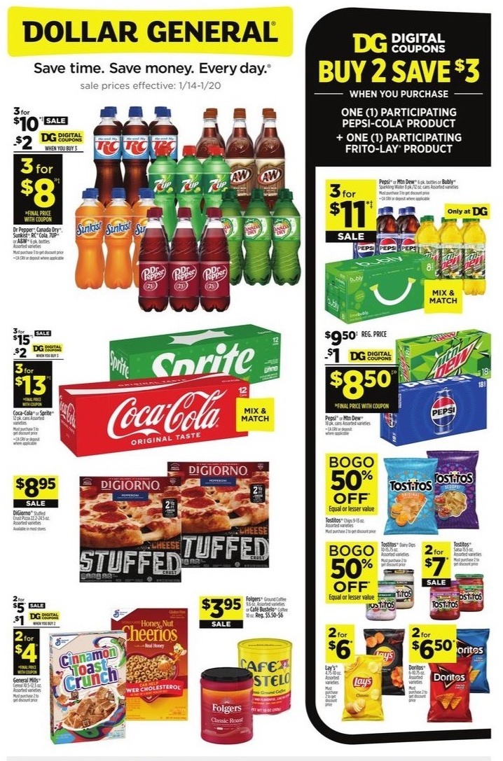 Dollar General Weekly Ad Jan 14 - 20, 2024 | WeeklyAds2