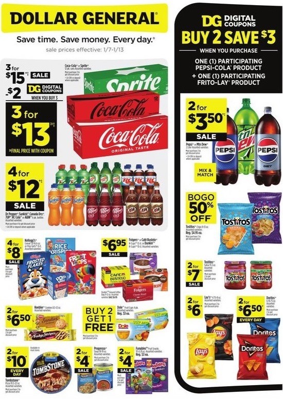 Dollar General Weekly Ad Jan 7 - 13, 2024 | WeeklyAds2