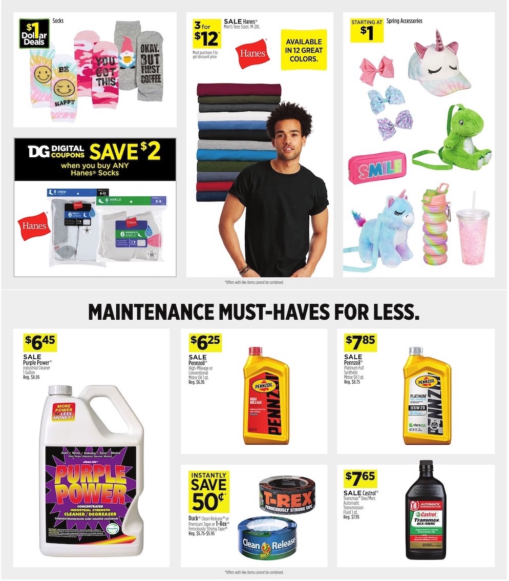 Dollar General Ad page 14