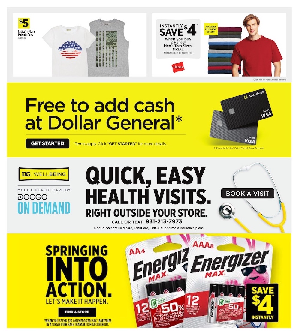 Dollar General Ad page 12