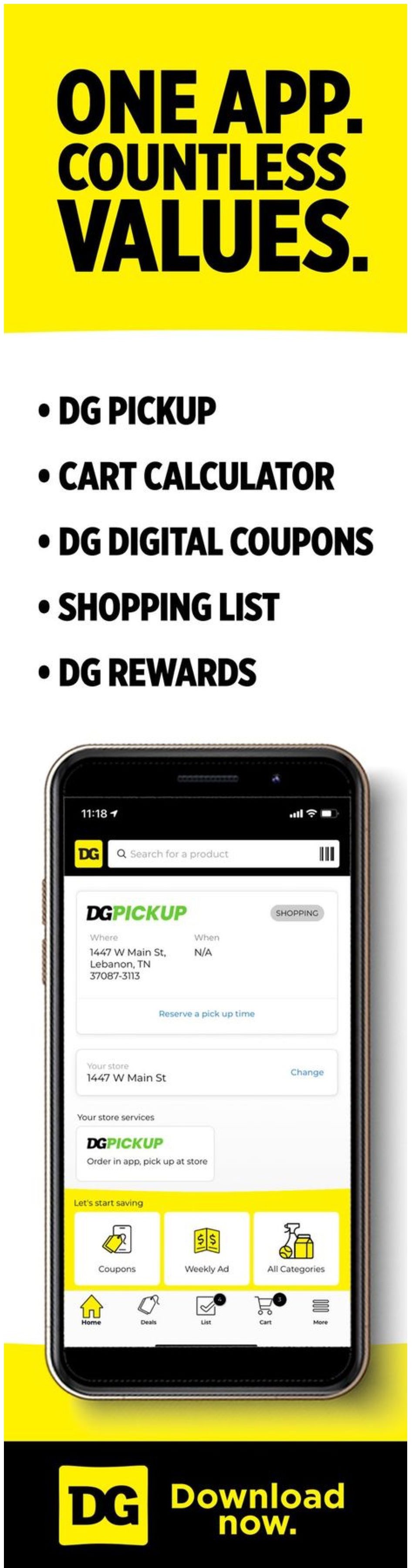 Dollar General Ad page 18
