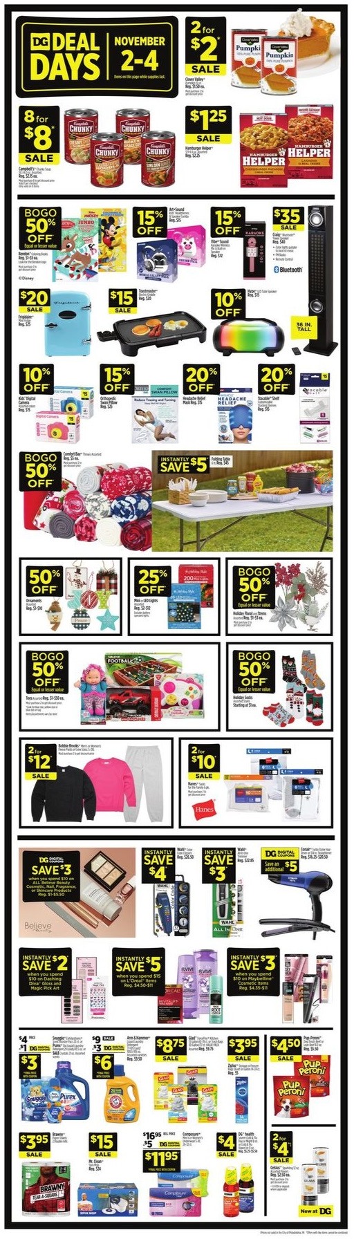 Dollar General Weekly Ad Oct 29 - Nov 4, 2023 page 2