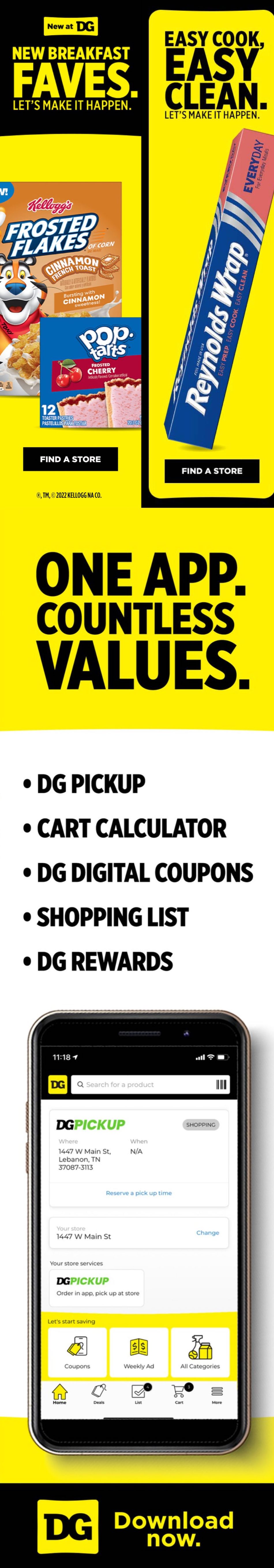 Dollar General Ad page 12