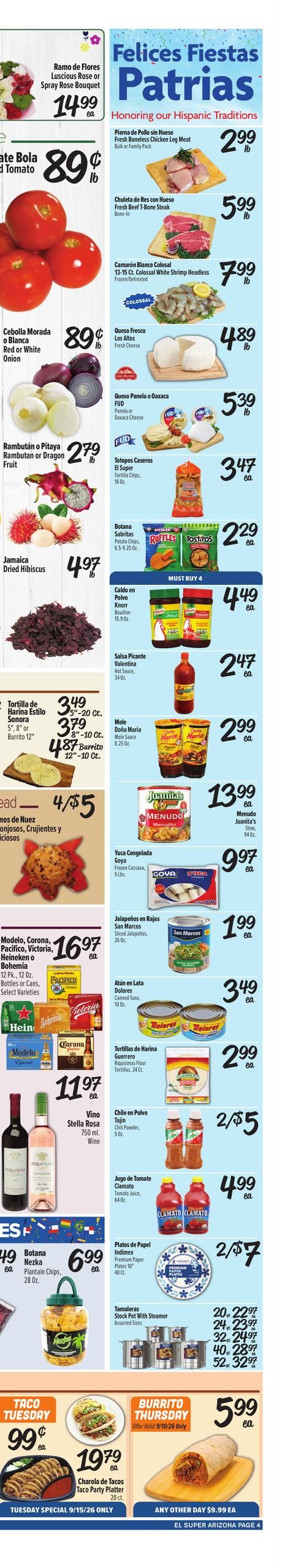 El Super Weekly Ad September 9 - 15, 2026 page 3