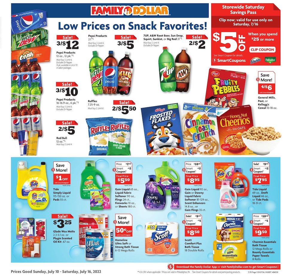 Family Dollar Ad