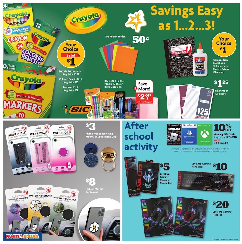 Family Dollar Ad page 5