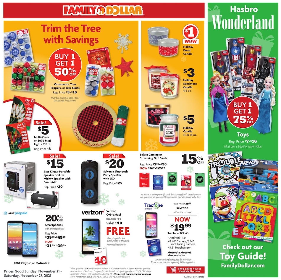 Family Dollar Ad