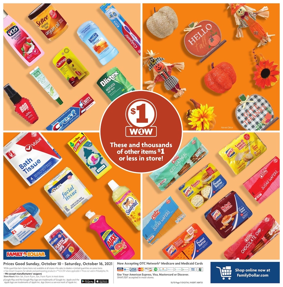 Family Dollar Ad page 12