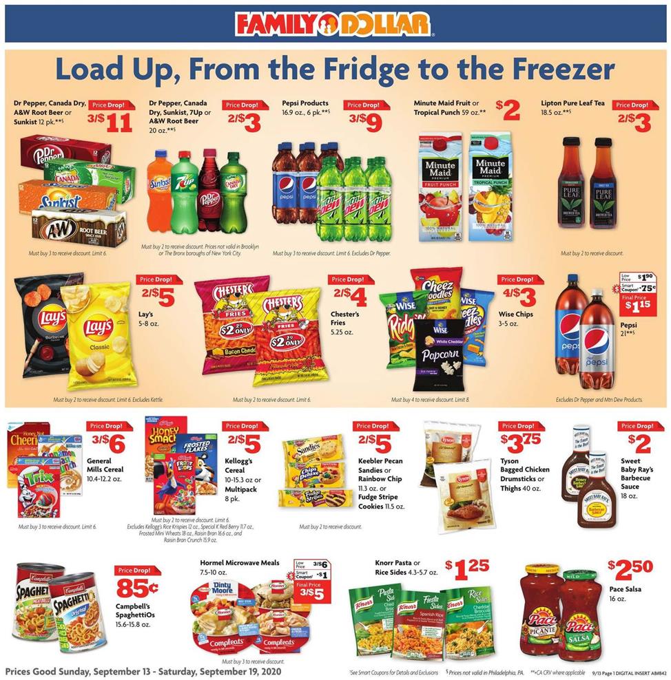 Family Dollar Ad