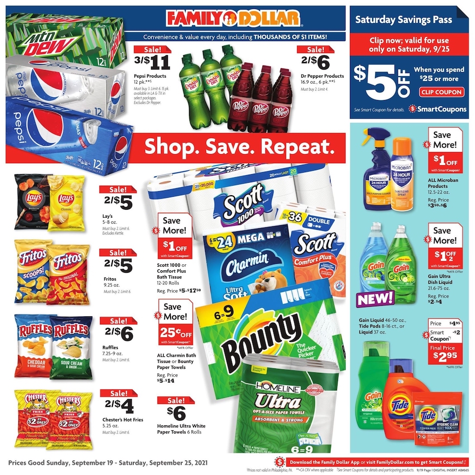 Family Dollar Ad