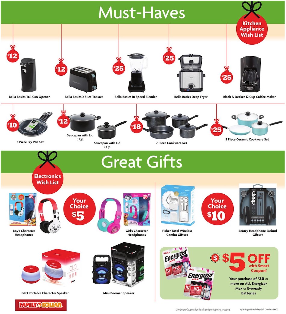 Family Dollar Ad page 16