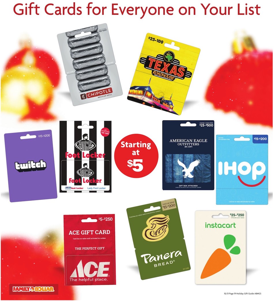 Family Dollar Ad page 20