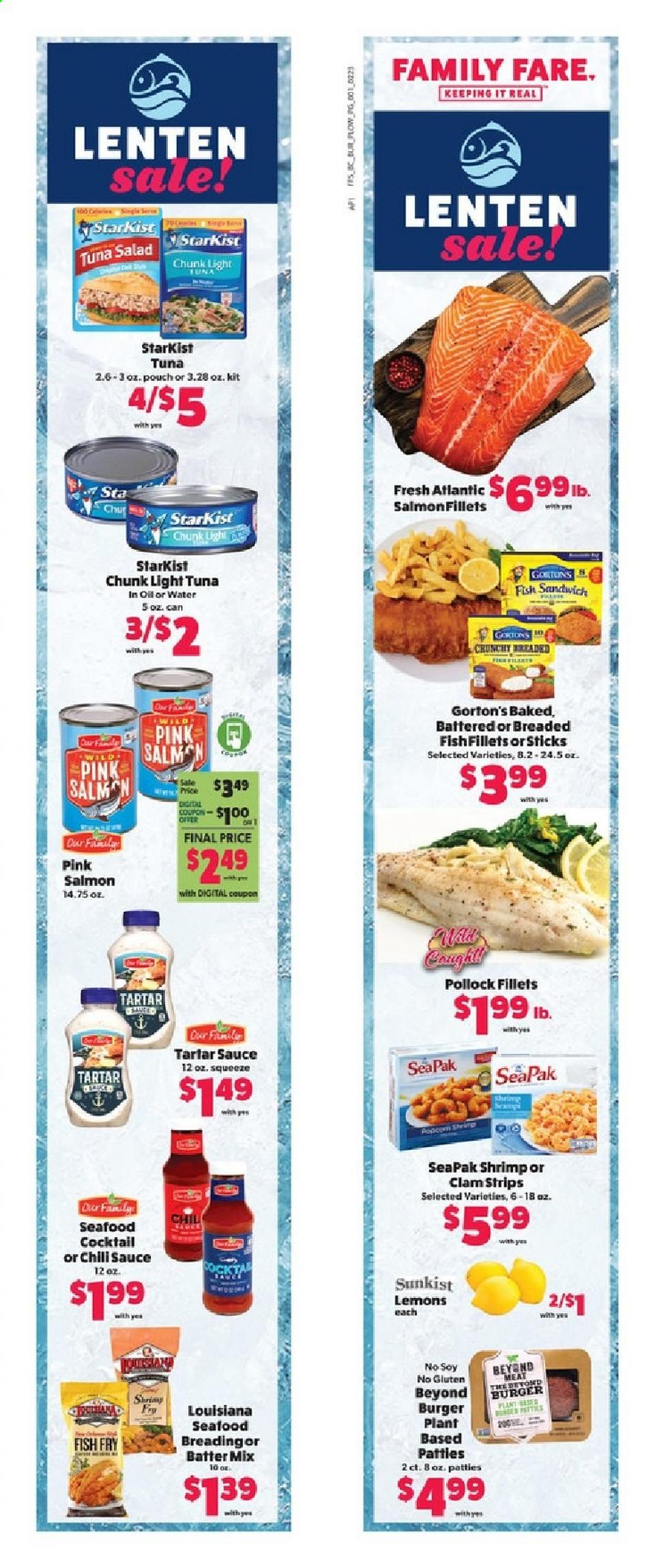 Family Fare Ad