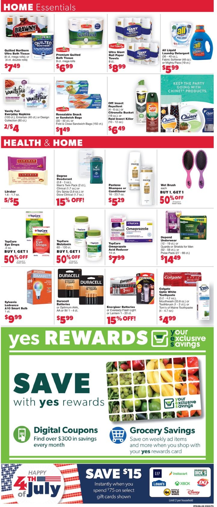 Family Fare Ad page 8