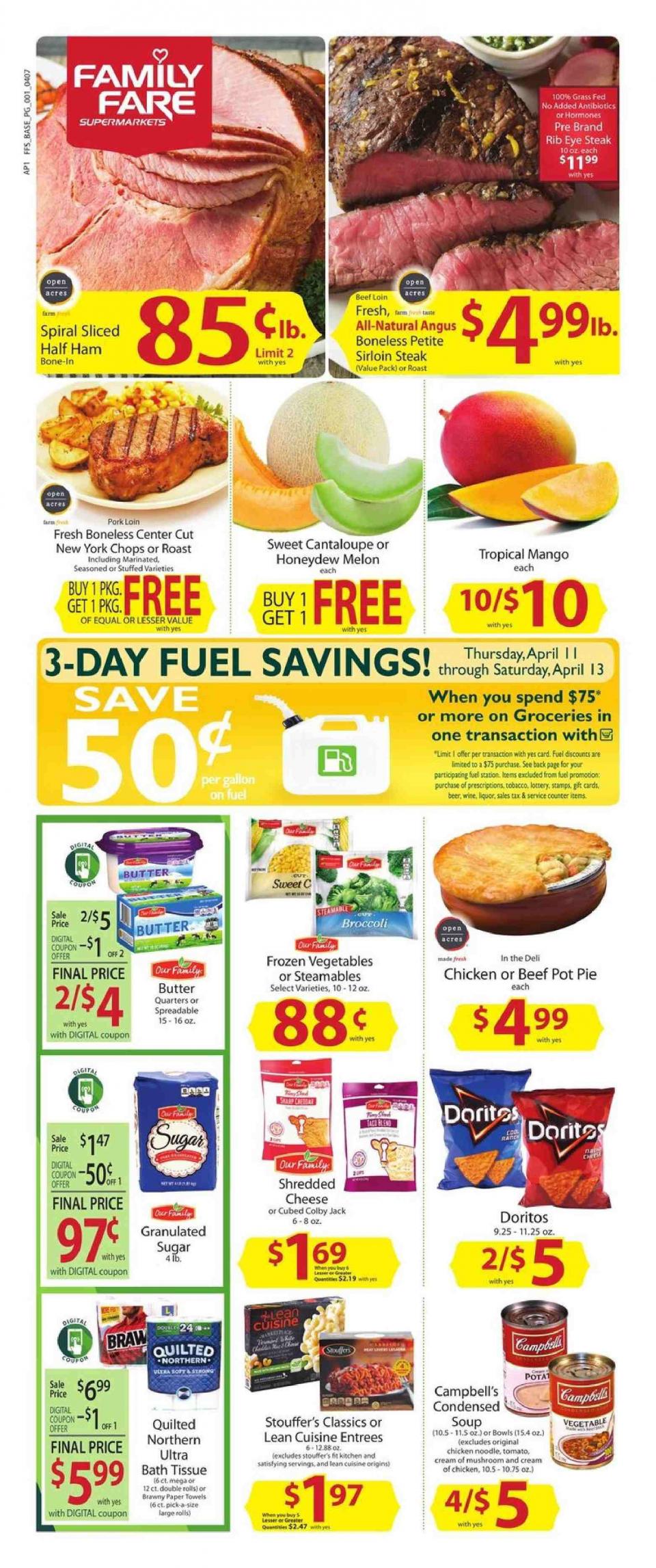 Family Fare Ad