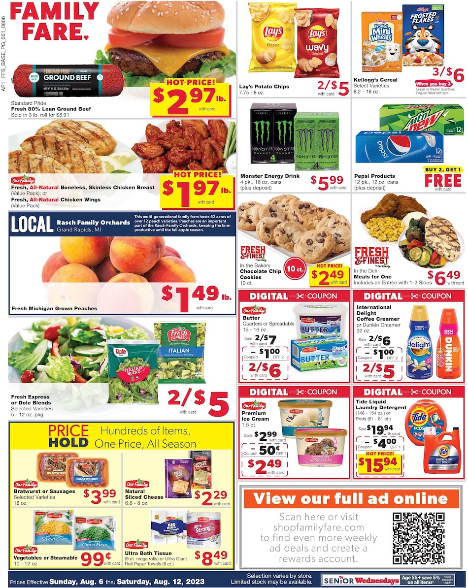 Family Fare Weekly Ad Aug 6 - 12, 2023 | WeeklyAds2