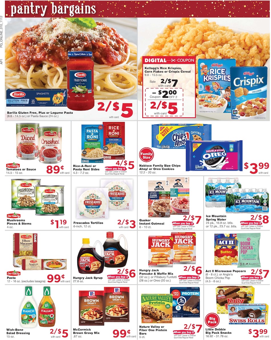 Family Fare Ad page 8