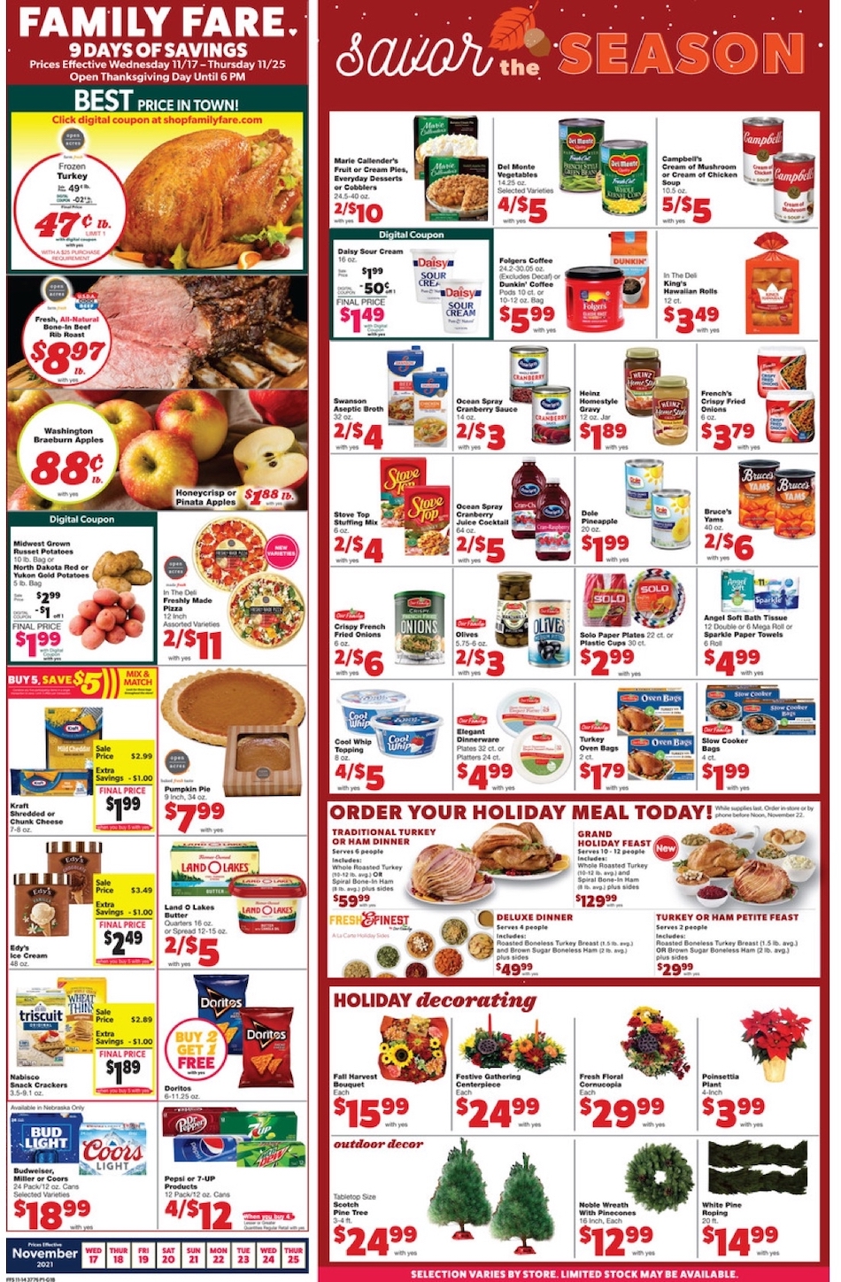 Family Fare Ad