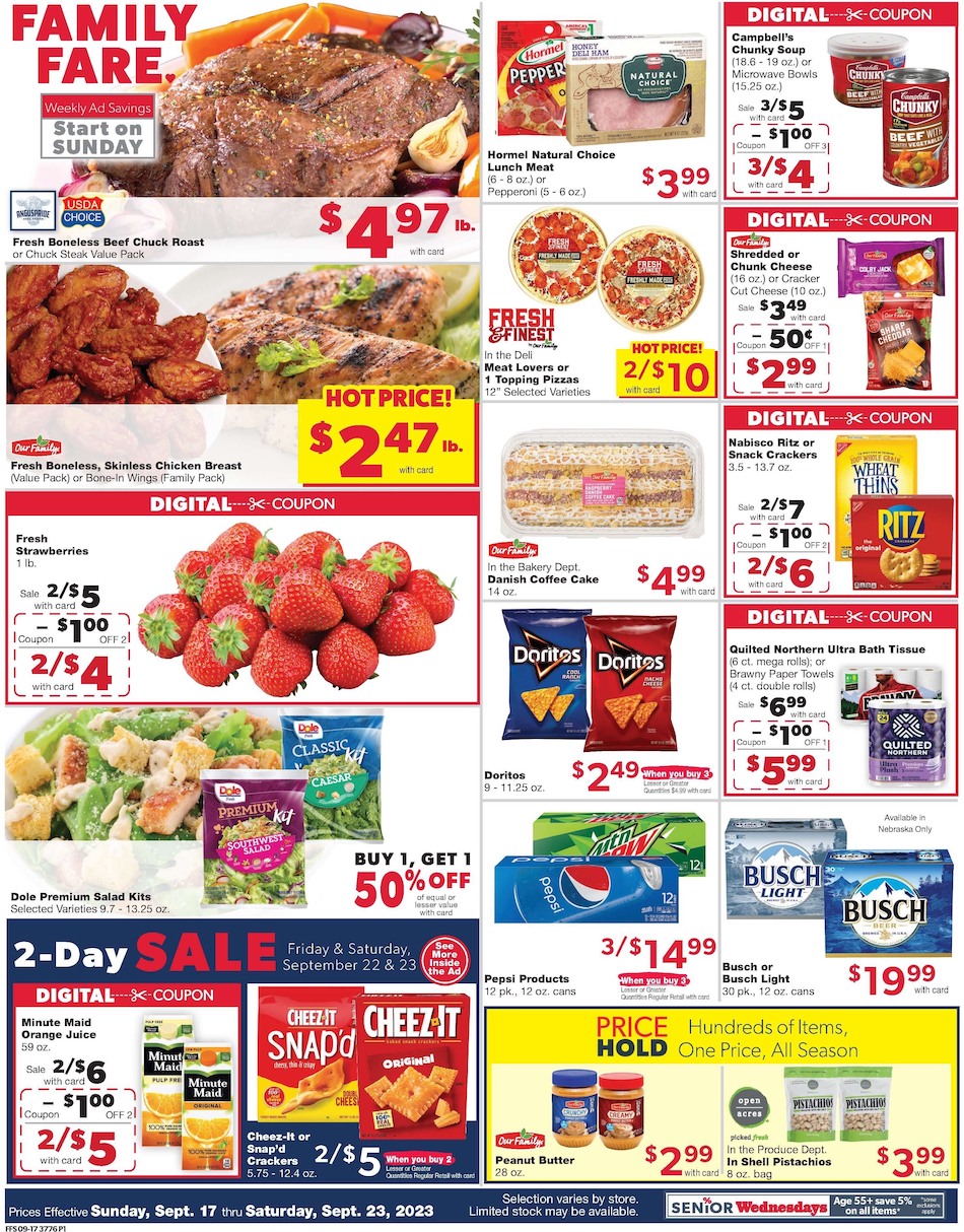 Family Fare Weekly Ad Sep 17 - 23, 2023 | WeeklyAds2