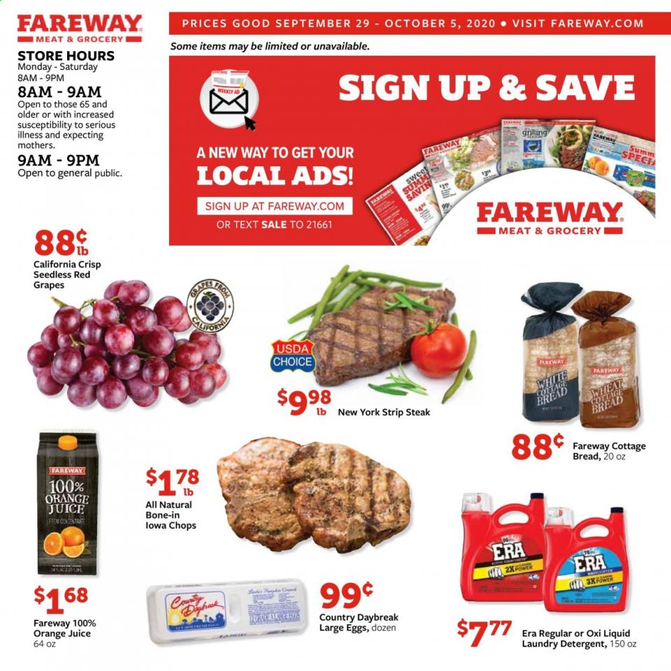 Fareway Ad