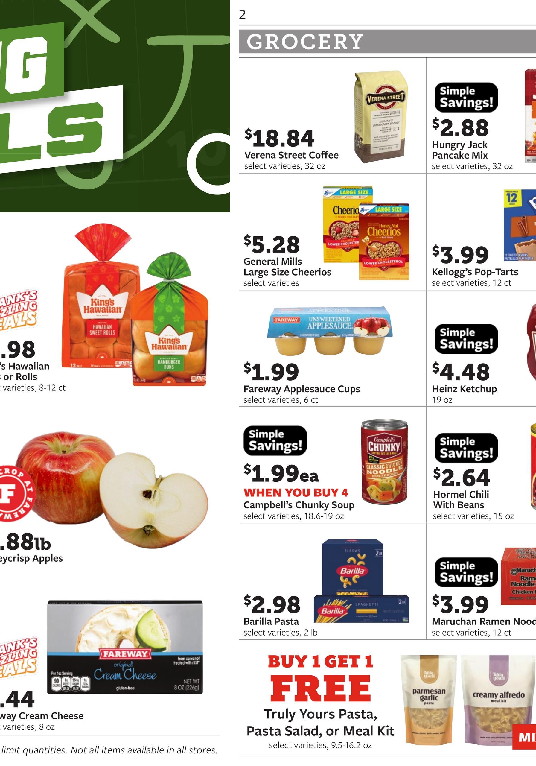 Fareway Indexed Bi-Weekly September 7 - 12, 2026 page 2