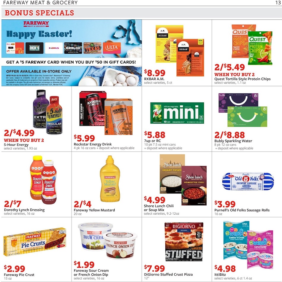 Fareway Ad page 13