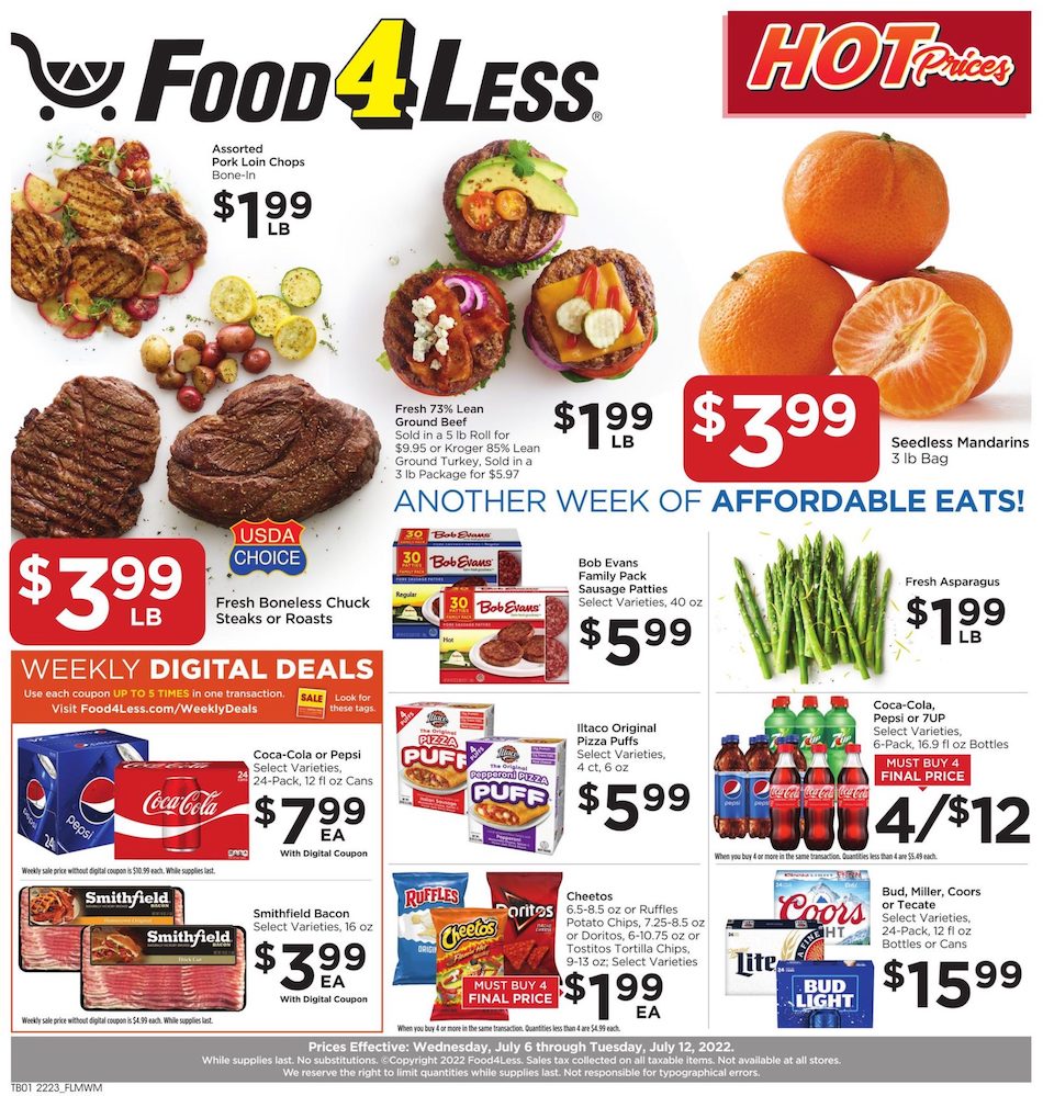 Food 4 Less Ad