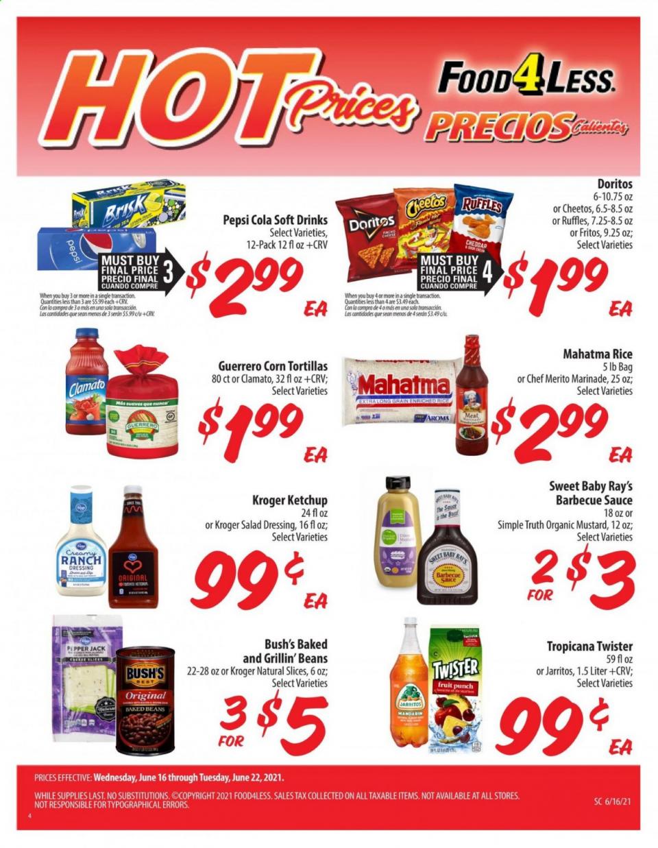 Food 4 Less Ad