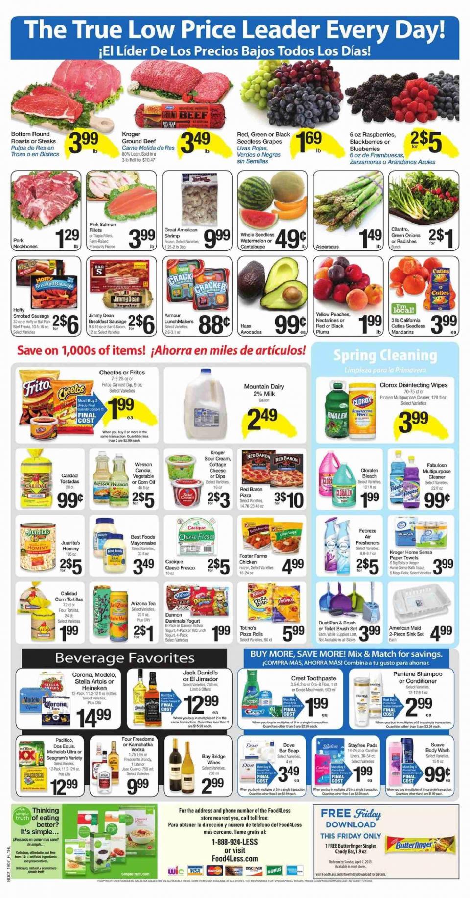 Food 4 Less Ad