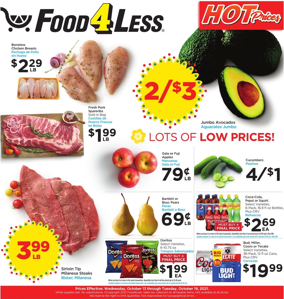 Food 4 Less Ad