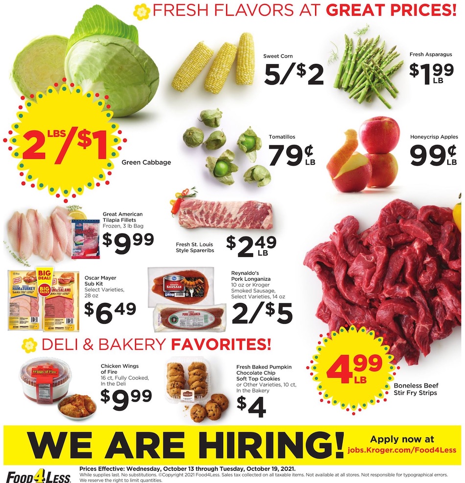 Food 4 Less Ad page 4