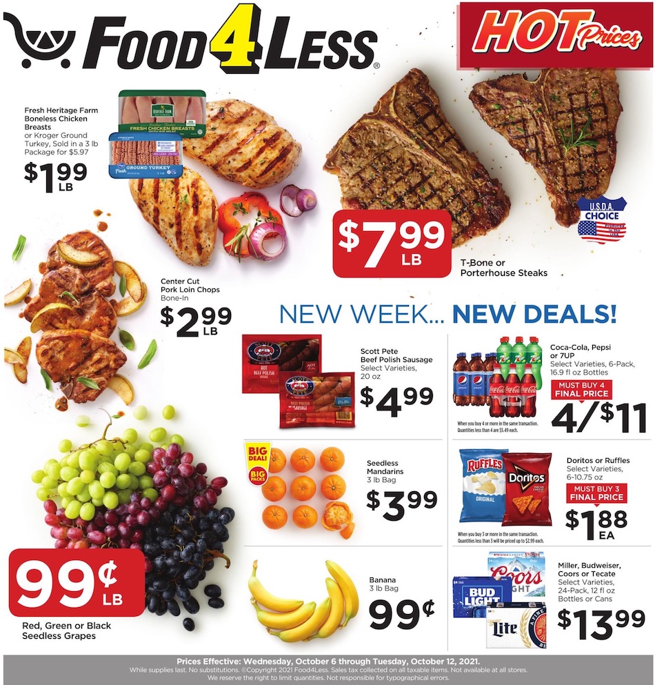 Food 4 Less Ad