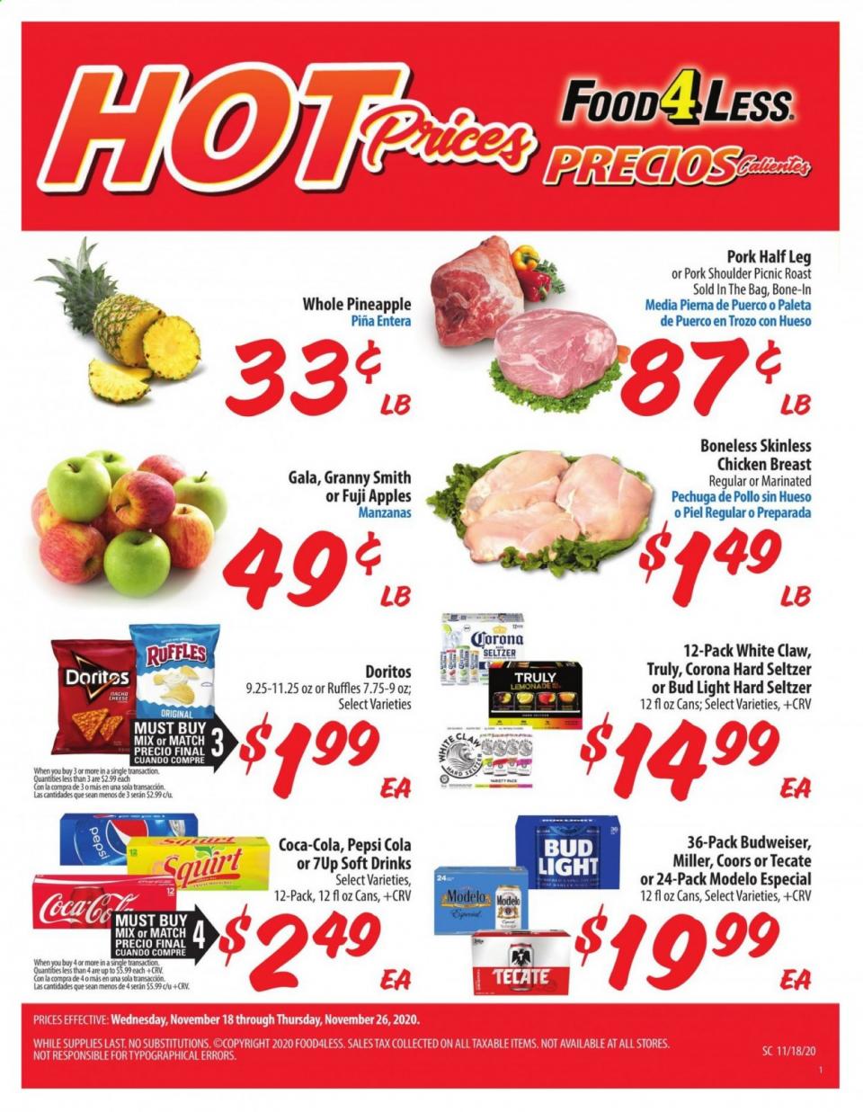 Food 4 Less Ad