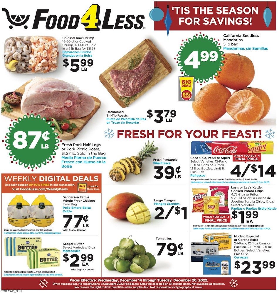 Food 4 Less Ad