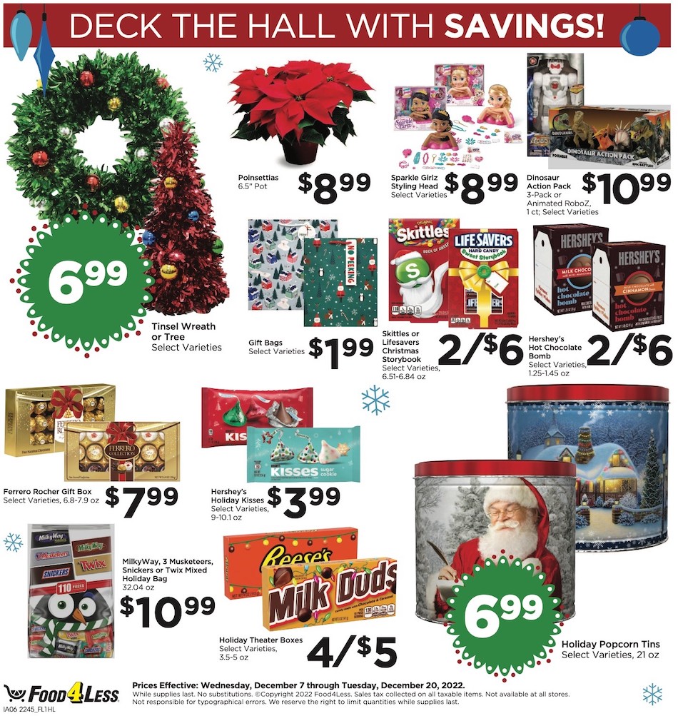 Food 4 Less Ad page 10