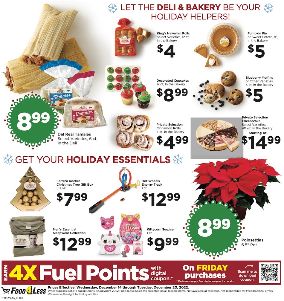 Food 4 Less Ad page 9