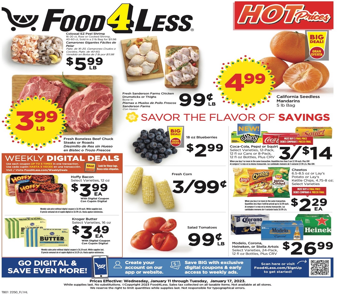 Food 4 Less Ad