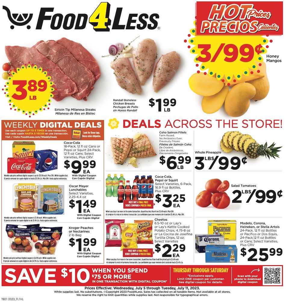 Food 4 Less Ad