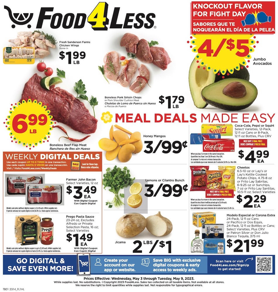 Food 4 Less Ad