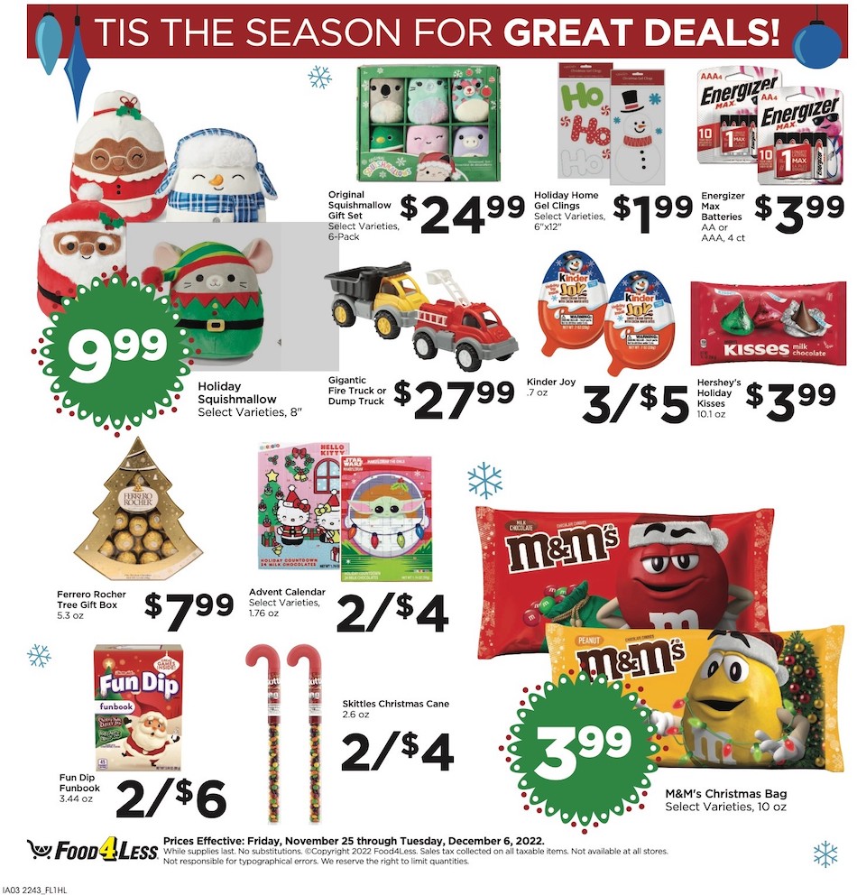 Food 4 Less Ad page 7
